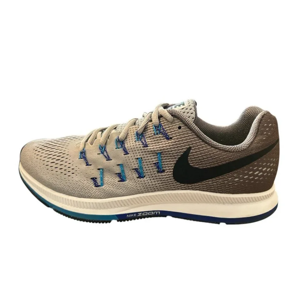 Nike Air Zoom Pegasus 33 Running Shoes Sneakers Gray Mens Size 10 831352-004